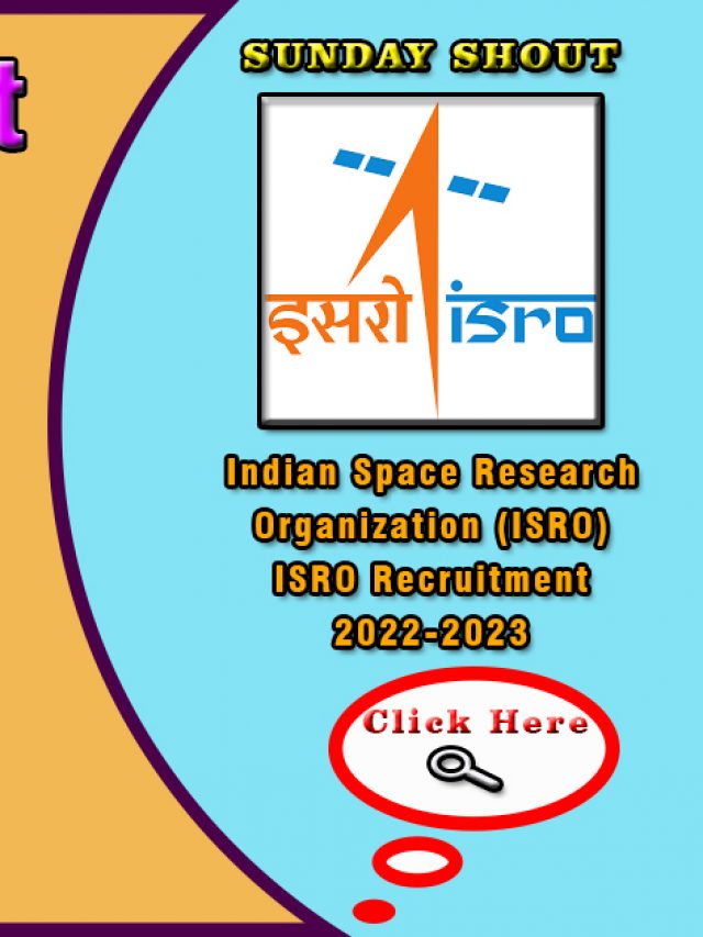 ISRO Recruitment 2022 announcement