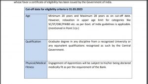 Central Bank of India Recruitment 2023 Notification