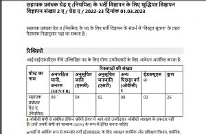 IIFCL Recruitment 2023 Notification