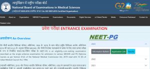 NEET PG Admit Card 2023 Out