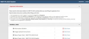 NEET PG Admit Card 2023 Out
