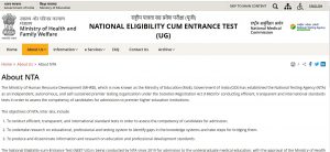 NEET Application Form 2023 Out