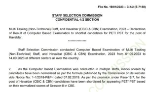 Delhi Police Admit Card 2023 Out