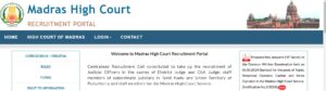 Madras High Court Recruitment 2024 Out