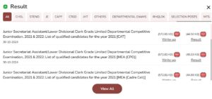 SSC CGL Tier 1 Result 2024 Notification